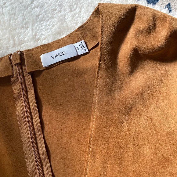Vince Suede Tunic Dress- Size XS - Picture 3 of 8